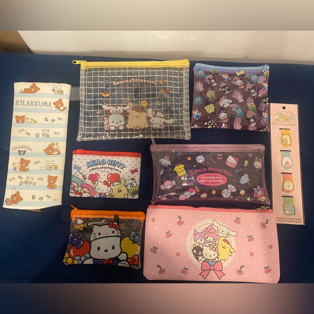 Hello Kitty and Friends/Sanrio Coin and Pencil Case Set